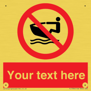 Custom No personal water craft